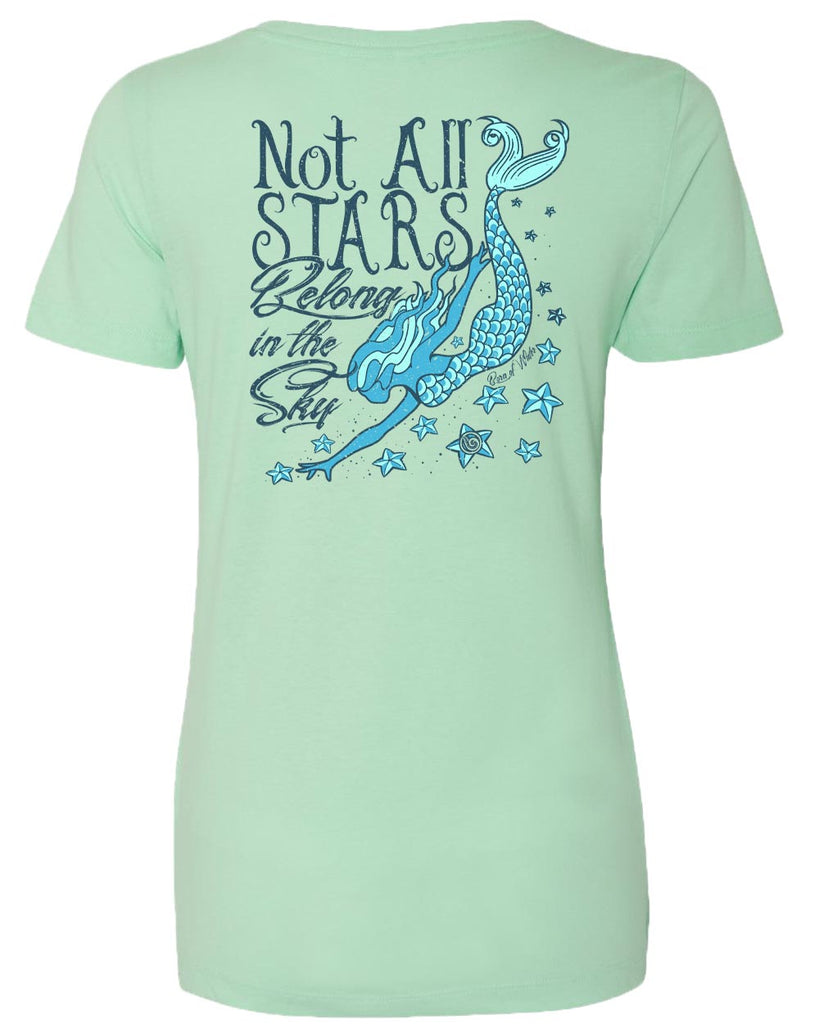 Mermaid T-ShirtNot All Stars:  - Back