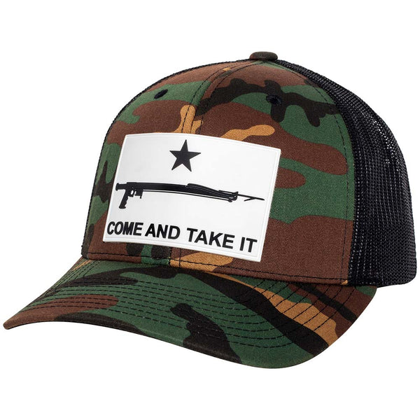 Come and Take It Speargun Hat - Camo/Black